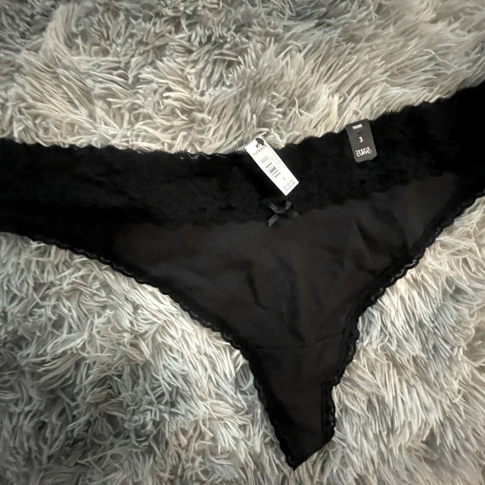 Black Thong